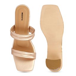 MOZAFIA Open Toe Block Heels image 5