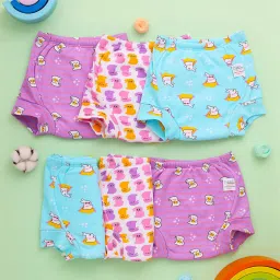 6 Padded Underwear|3 layer of cotton padding & DryFeel Layer|Pull-up style pants-image-3