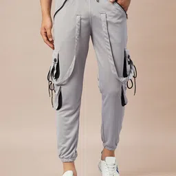 chrome & coral Men Cargos-picture-1