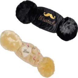 Kids Girl's and Boys Warm Winter Face Mask with Plush Ear Muffs Covers Free Size Kids Adult for Autumn Winter MUSTECH BLACK & LOVE GOLDEN (5-20 YEARS) Ear Muff-image-17