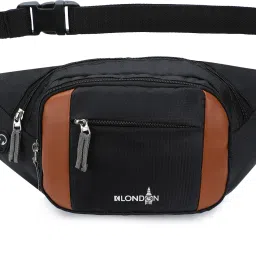 K London Waist Bag Stylish Design Ample Storage Zipper Compartment Adjustable Buckle Waist Bag-image-28
