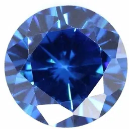 Blue Zircon 5.25 Ratti / 4.72 Carat Lab Certified Regular Round Crystal Stone-image-19