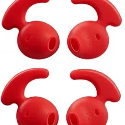 YTM 4 pcs (2 Pair) S7 Earbuds Silicone Replacement Ear Tips In The Ear Headphone CushionÂ Â (Pack of 4, Red) In The Ear Headphone Cushion-image-28