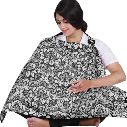 Multi-Purpose Breastfeeding Nursing Shawl/Scarf Feeding Cloak-17
