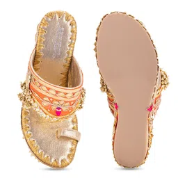 5 ELEMENTS Embellished Open Toe Wedge Heels image 5