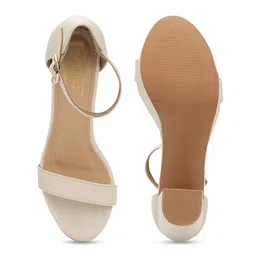 Truffle Collection Open Toe Block Heels image 4