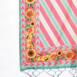 Kaizen TEXO FAB Printed Semi-Stitched Lehenga & Unstitched Blouse With Dupatta image 5