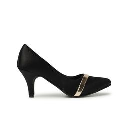 ELLE Pointed Toe Party Kitten Heels With Closed Back image 3