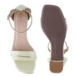 Tresmode Open Toe Ankle Loop Block Heels image 4