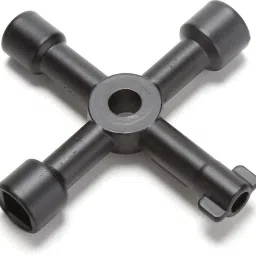 Utility Key, 4 Way, For Water/Electricity/ Gas Cabinets Allen Key Set-image-2