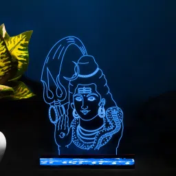 3D Lord Shiva Acrylic Night lamp 16 Color Changing Light with Remote Control Decorative Light for Home Table Lamp-27