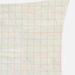 Molcha Cream-Coloured & Red Set of 4 Geometric Square Cushion Covers image 4