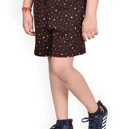 BAESD Boys Conversational Printed High-Rise Shorts image 3