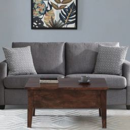 woodsworth from pepperfry Ebikon Solid Wood Coffee Table In Tubbaq finish-picture-7