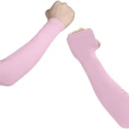 auto hub Pink-Arm-Sleeves-1Pc Cycling Gloves-picture-14