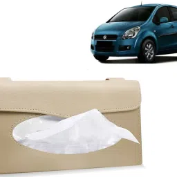 BT230-Car Sun Visor Tissue Box Holder PU Leather Paper Napkin Organizer Hanging Vehicle Tissue Dispenser-13