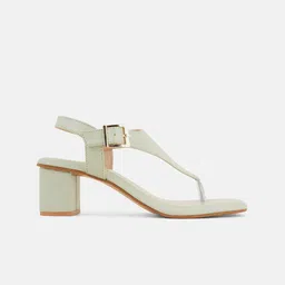 Mast & Harbour Open Toe Block Heels image 4