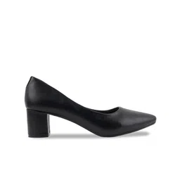 ICONICS Pointed Toe Closed Back Block Pumps image 3