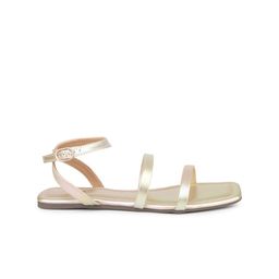 Inc 5 Open Toe Flats With Backstrap image 4