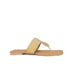 Inc 5 Embellished Square Open Toe Flats image 3