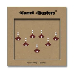 Comet Busters Pack Of 7 Stone Studded Bindis image 3