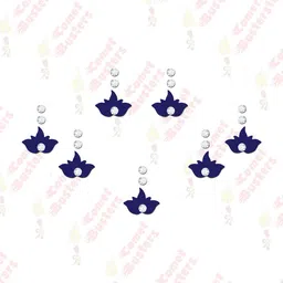 Comet Busters Set Of 7 Stone Studded Bindis image 3