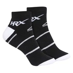 HRX by Hrithik Roshan Pack Of 4 Patterned Ankle Length Socks image 5