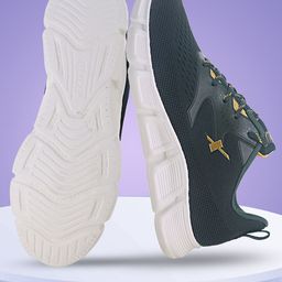 Sparx Men Textured Lace Up Running Shoes image 4