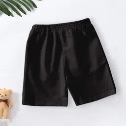 CODEZ Boys Pack Of 2 Typography Printed Mid-Rise Outdoor Casual Regular Shorts image 5