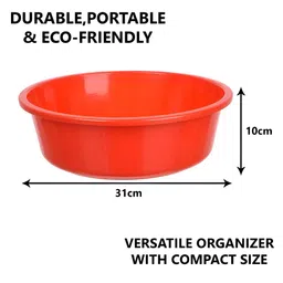 Kuber Industries Red Set of 4 Regular Desk Organiser Organisers image 3
