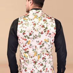 PRINTCULTR Printed Nehru Jacket image 5