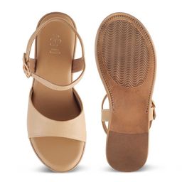Tresmode Flatform Sandals with Buckles image 4