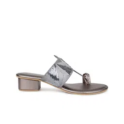 Inc 5 Embellished Open Toe Block Heels image 4