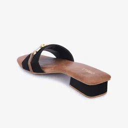 Gibelle Embellished Open Toe Block Heels image 3