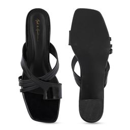 Mast & Harbour Open Toe Block Heels image 4