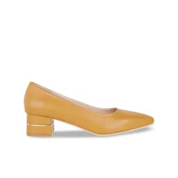 Sherrif Shoes Pointed Toe Block Pumps image 5