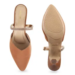 Mochi Pointed Toe Kitten Mules image 2