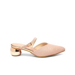 GNIST Pointed Toe Block Heeled Pumps image 4