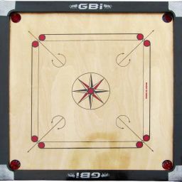 3 Inch Border 8 mm Ply with Coins, Striker, 3.8 cm Carrom Board-image-61