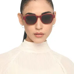 John Jacobs Unisex Square Sunglasses with UV Protected Lens 216873 image 4