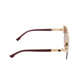 Ted Smith Square Sunglasses with Polarised and UV Protected Lens image 4