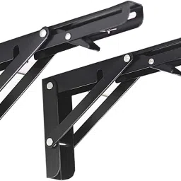 8 Inch Folding Shelf Brackets, 20cm Heavy Duty Collapsible Shelf Bracket 20 Shelf Bracket-9