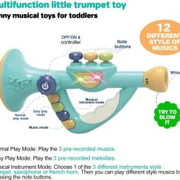 Baby Toy Little Trumpet Educational Toys, Kids Musical Instruments-image-15