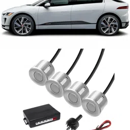 PKNA1485 White Car Reverse Parking Sensor with LED Display 4 Sensor PKNA1485 Parking Sensor-image-0