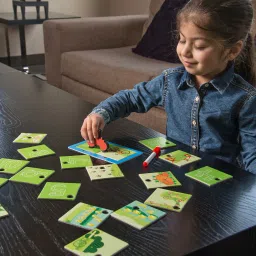 chalk and chuckles Clever Counting- Preschooler, Self Correcting Matching Number Puzzle Ages 3+ - 5 image 5