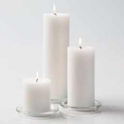 Smooth Scented Pure Wax Pillar Candle Pack of 3 (2" × 2", 2" × 3", 2" × 4") | Home Decoration Candles | Diwali Candle | Birthday Candle | Valentines Candle | New Year Candle | 60 Hours Burn Candle-image-54
