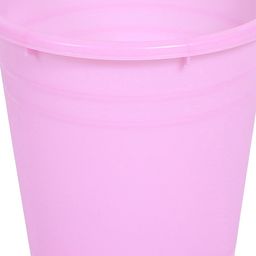 Kuber Industries Pink Set Of 2 Portable Garbage Basket 7 L Each image 2