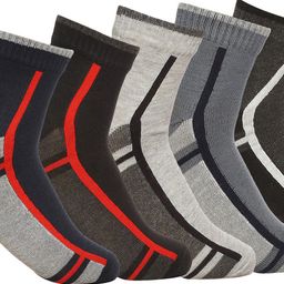 MARC Men Pack Of 5 Patterned Ankle-Length Socks image 4