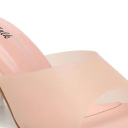 Retro Walk Open Toe Block Heels image 2