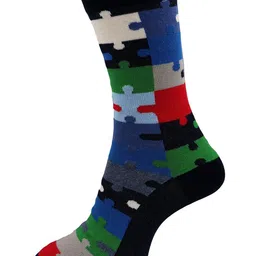 RC. ROYAL CLASS Men Pack Of 5 Patterned Calf Length Socks image 2